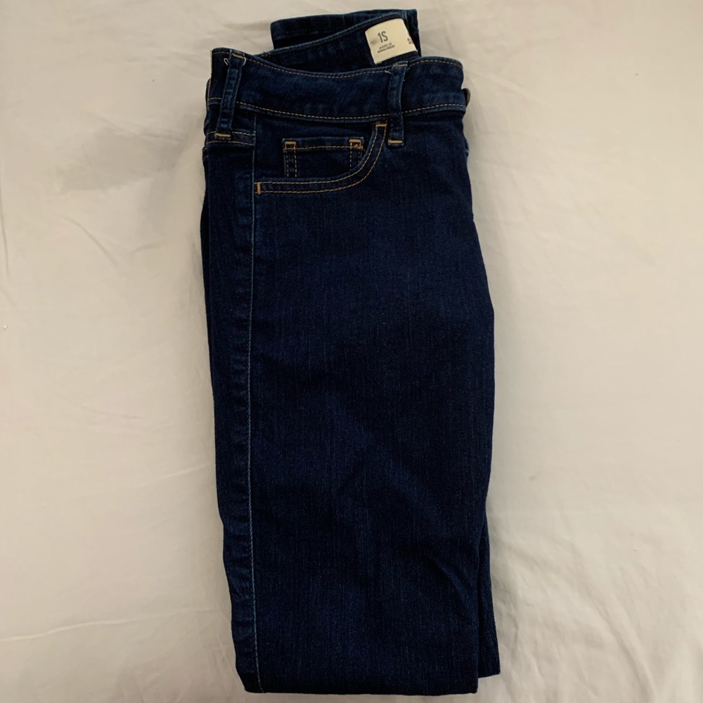 Dark wash super skinny hollister jeans